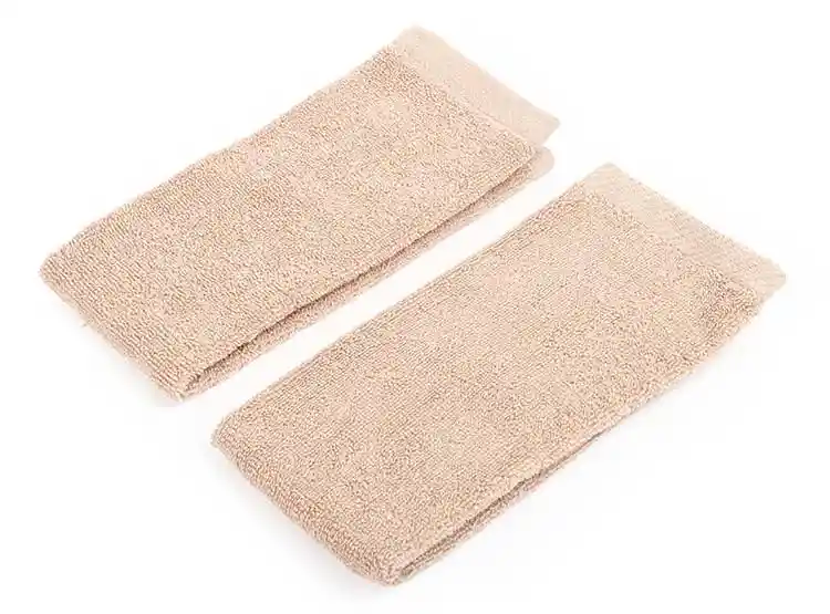 Set De Bano 2 Toallas Visita Taupe