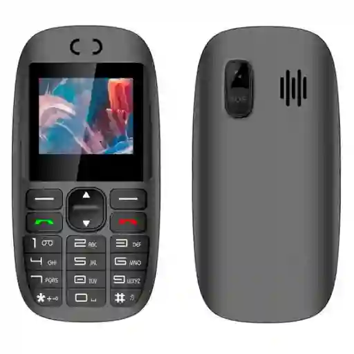Teléfono Celular Senior 4g Negro Tecnolab