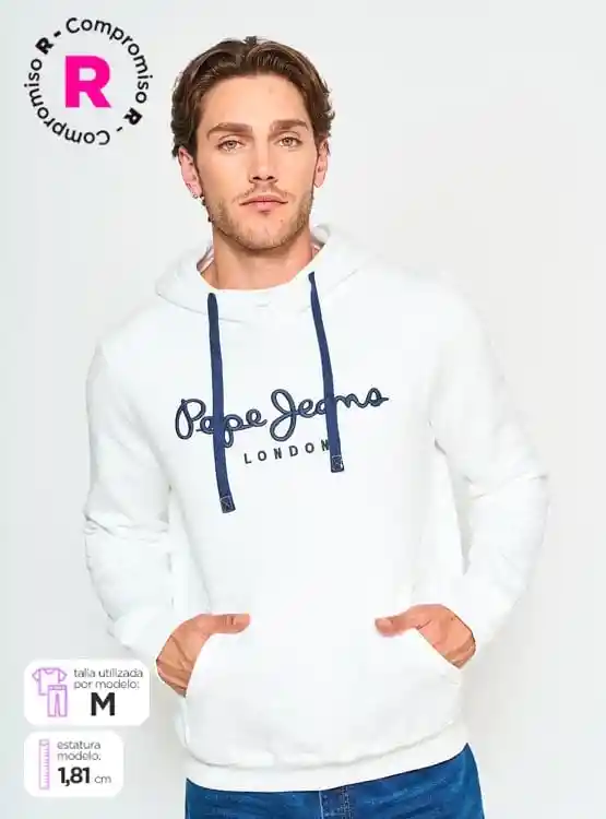 Poleron Scott Fw25 Blanc Xl