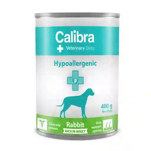 Calibra Lata Dog Hipoalergenico Rabbit 400gr