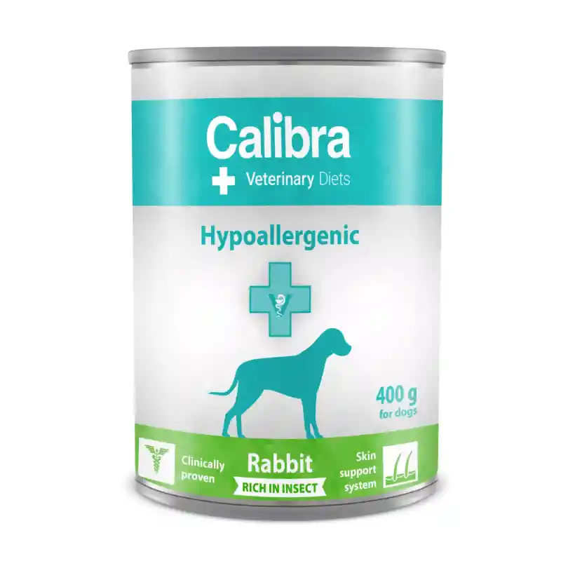 Calibra Lata Dog Hipoalergenico Rabbit 400gr