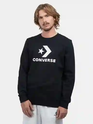 Pln Basic Crew Cnvsf25mcrew1 Negro L