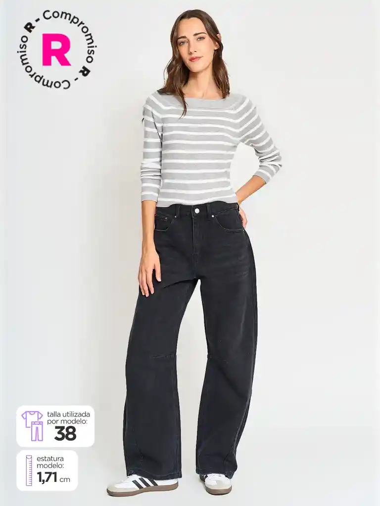 Jeans Moda Balloon Inx Cor W25 Maren 36