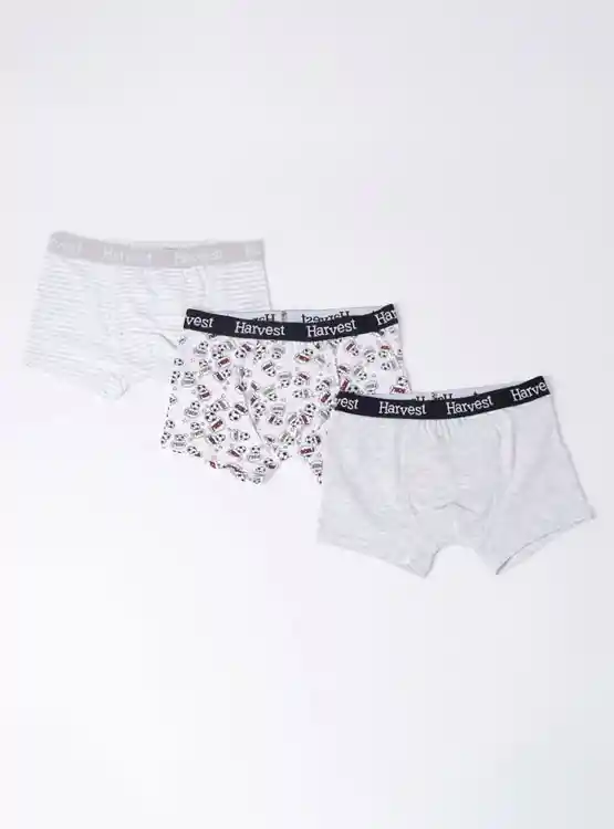 3pack Boxer1 Hvt B Tt Surtido 6