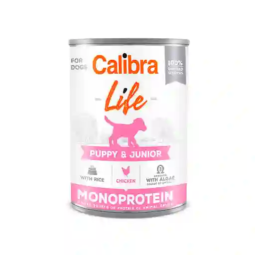 Calibra Life Lata Dog Puppyjunior Pollo 400gr