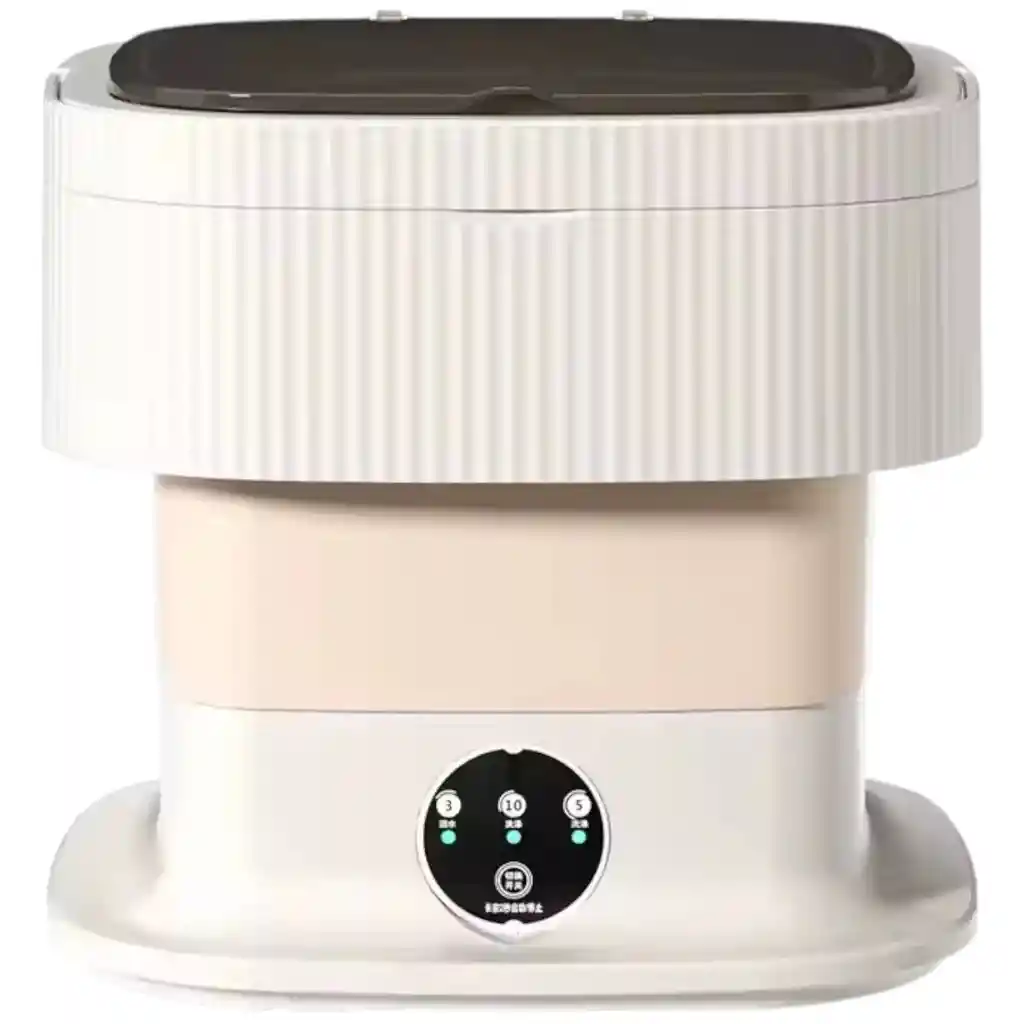 Mini Lavadora Viaje Plegable Eléctrica Portatil Ropa Irm