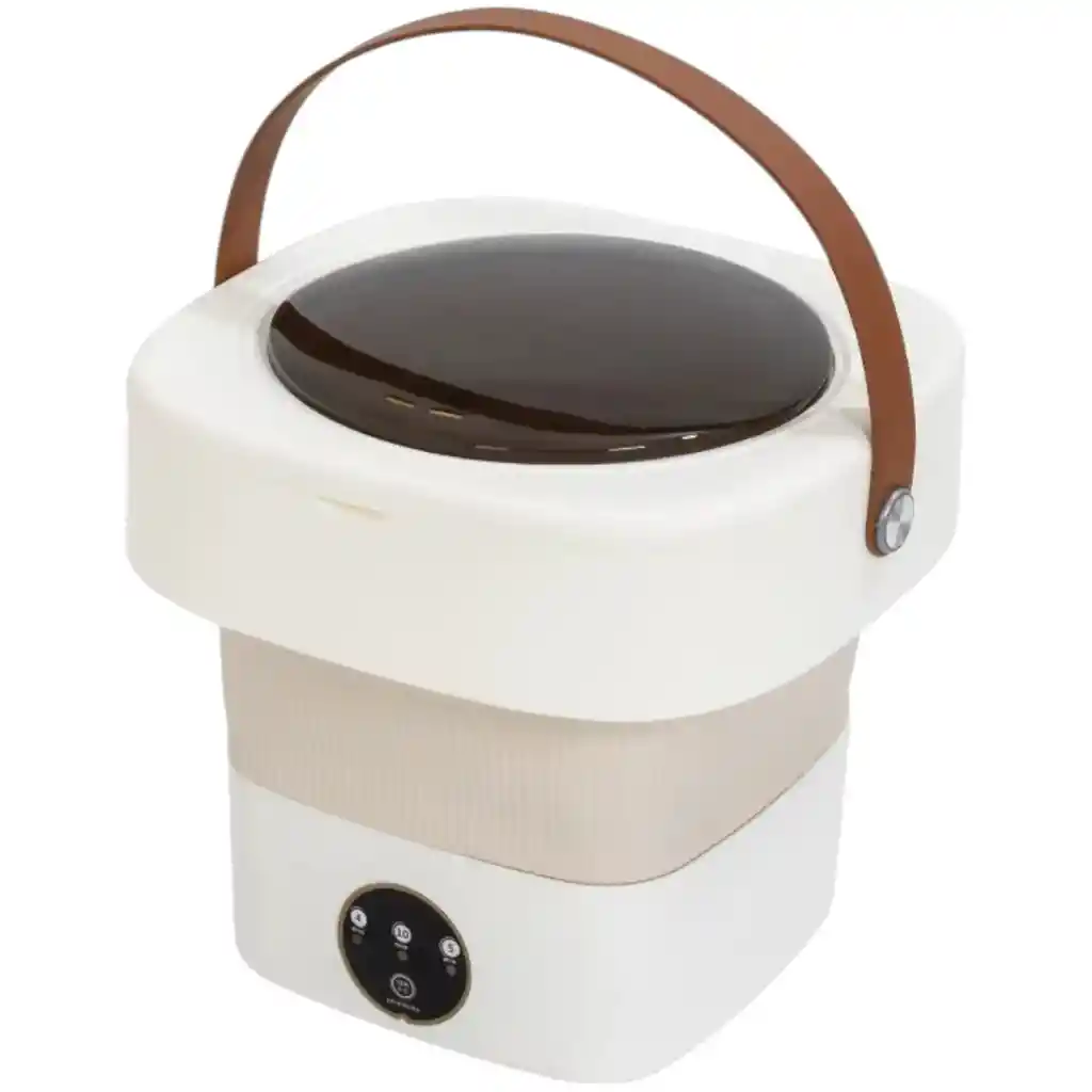 Mini Lavadora Viaje Plegable Eléctrica Portatil Ropa Irm