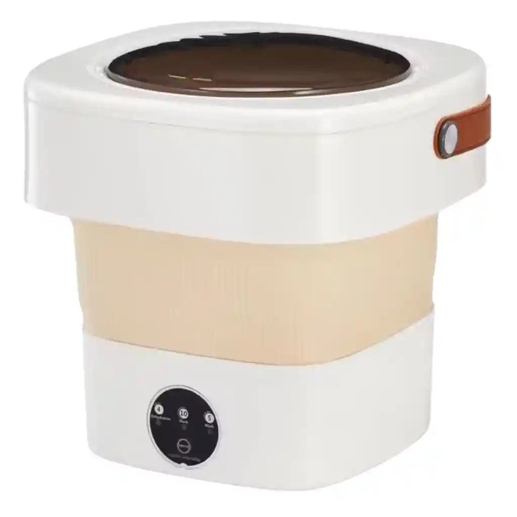 Mini Lavadora Viaje Plegable Eléctrica Portatil Ropa Irm