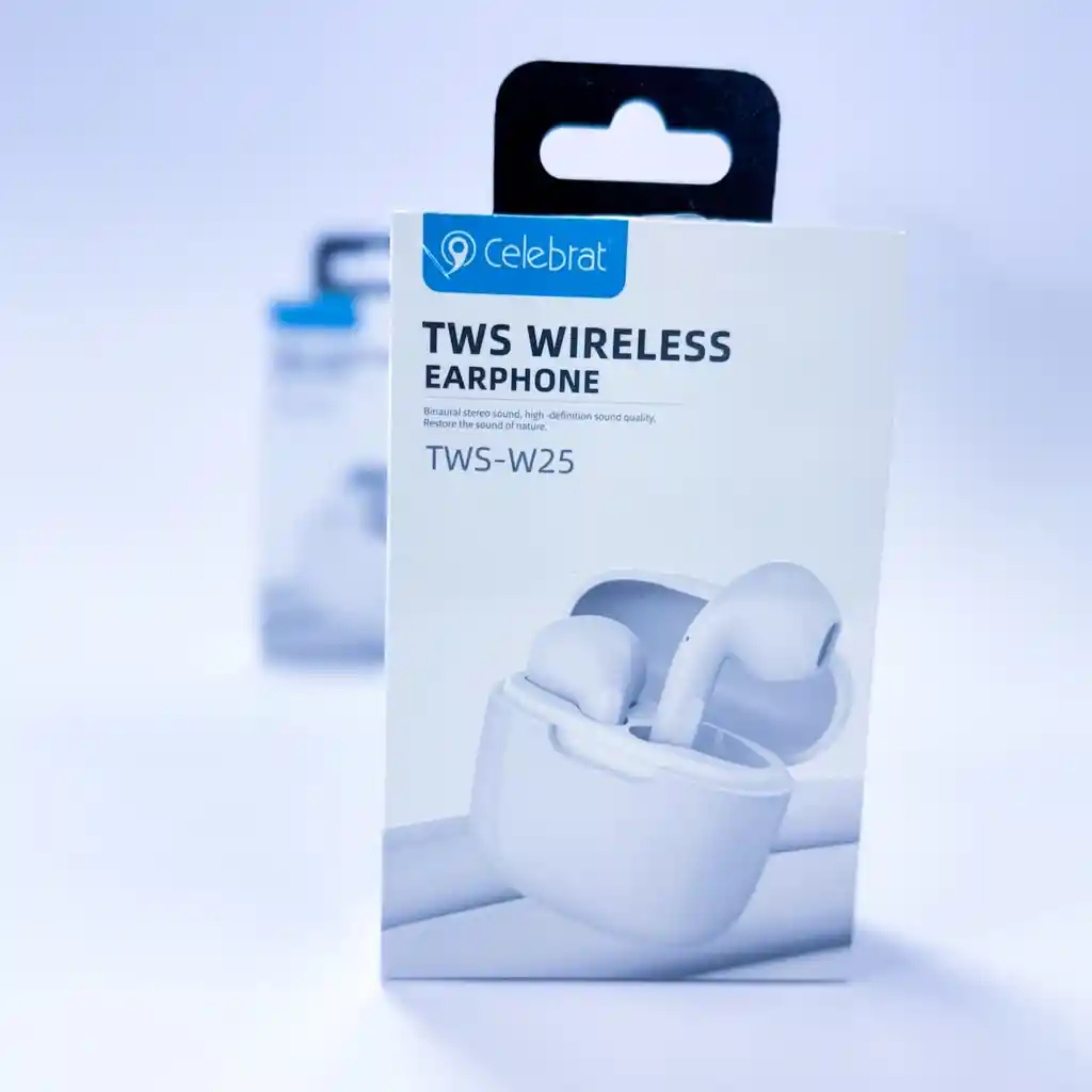 Audifonos Celebrat Tws-w25 Rosa