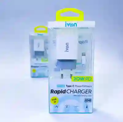 Cargador Ivon Ad48 Lightning 20w