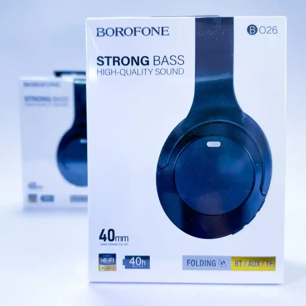 Audifonos Borofone Bo26 Negro
