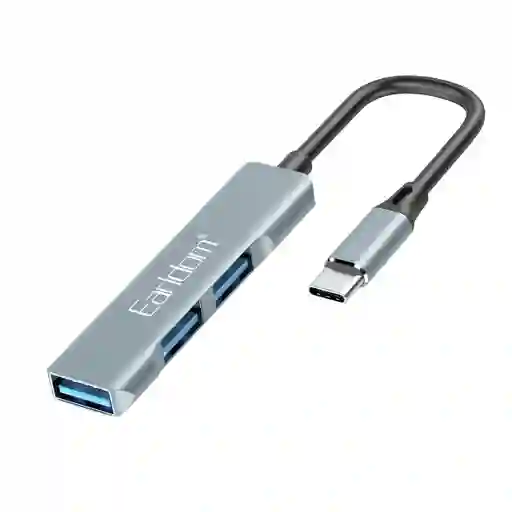 Extension Earldom Hub10 Tipo C A Usb