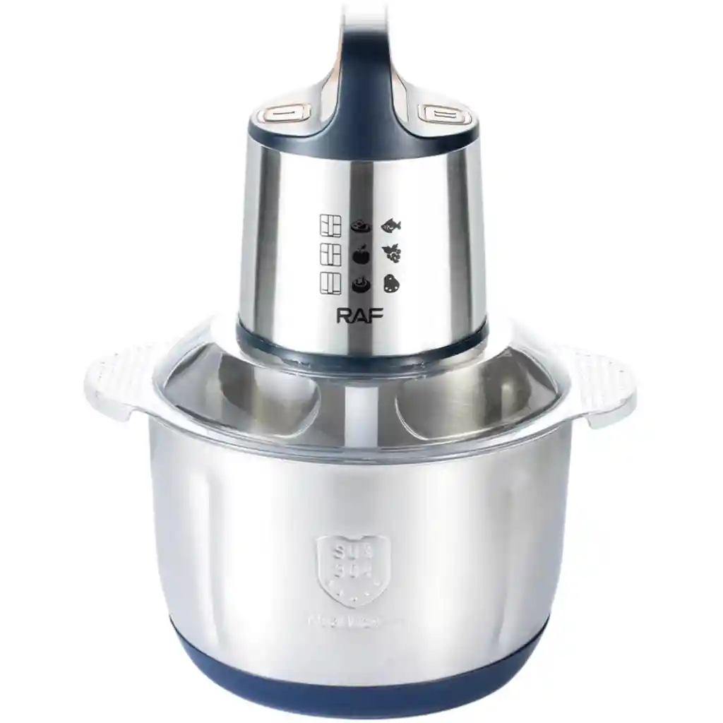 Procesador Alimentos Picadora Eléctrica Potente 5litros Raf