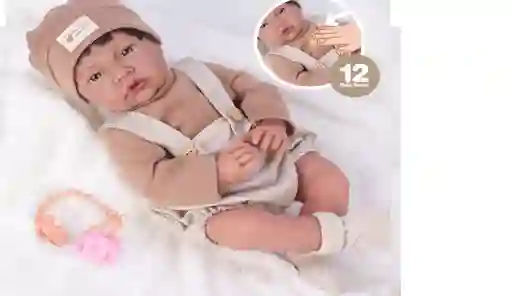 Muñeco Bebe Reborn Pedro