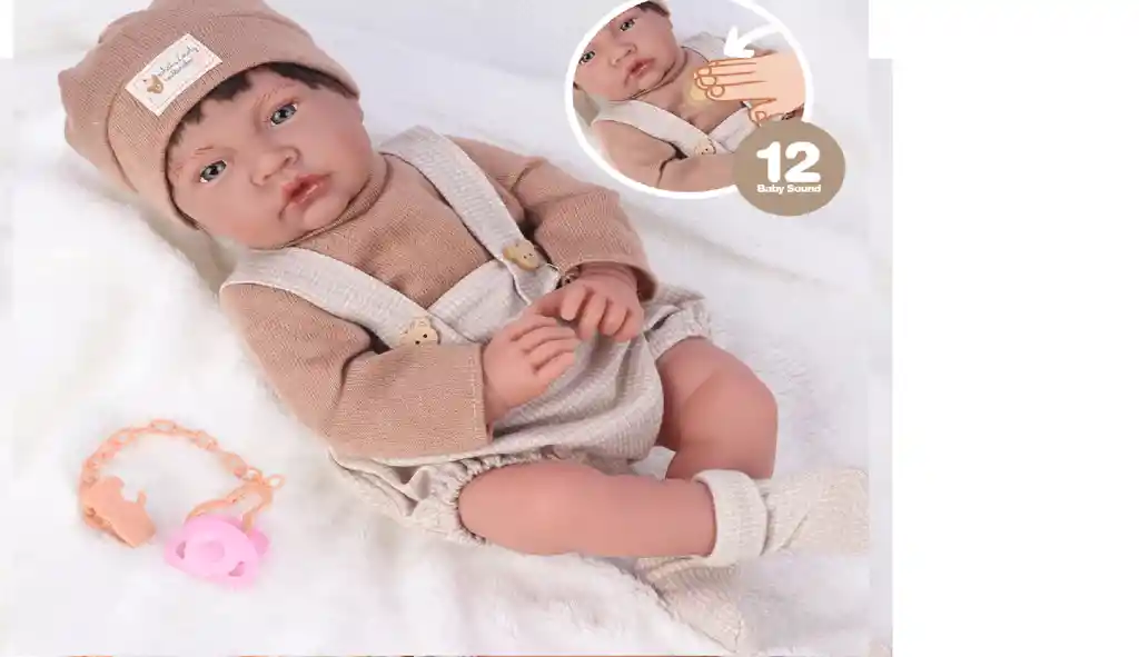 Muñeco Bebe Reborn Pedro