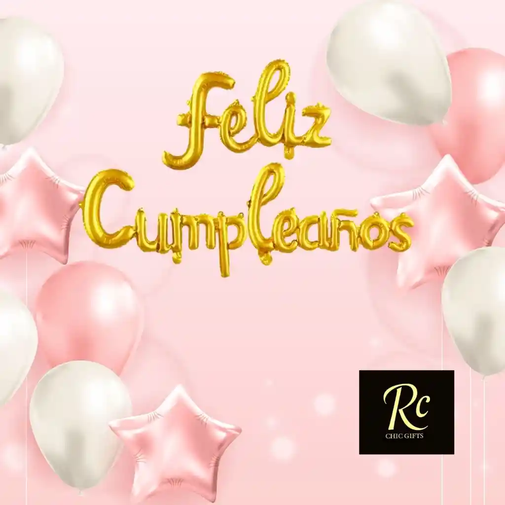 🎈✨ ¡celebra En Grande Con Estilo Dorado! ✨🎈 Globos Letras “feliz Cumpleaños” – Brilla En Tu Fiesta- Regalos Chic