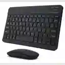 Kit De Teclado Y Mouse Bluetooth 10 Pulgadas Negro