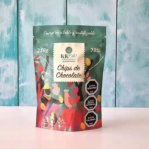 Chips 70% 250gr