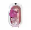 Bañera Plegable Bebe Con Termómetro + Accesorios