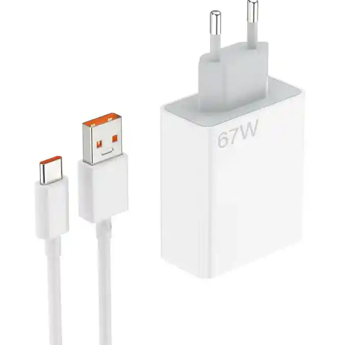 Cargador De Pared Compatible Con Xiaomi 67w Usb-c