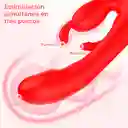 Vibrador Doble Estimulación Punto G Y Clítoris Recargable