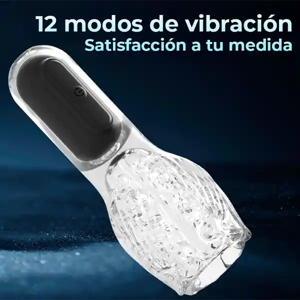 Masturbador Con 12 Modos De Vibración