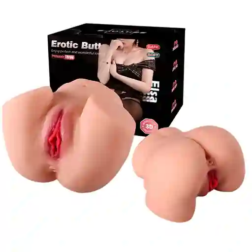 Masturbador Realista Elsa Con Vagina Y Ano