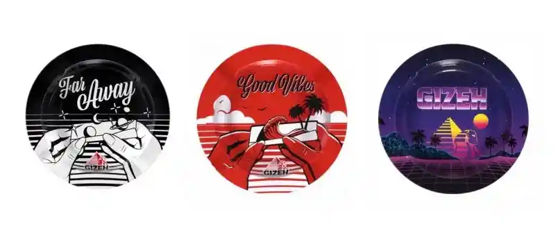 Cenicero Gizeh Metalico