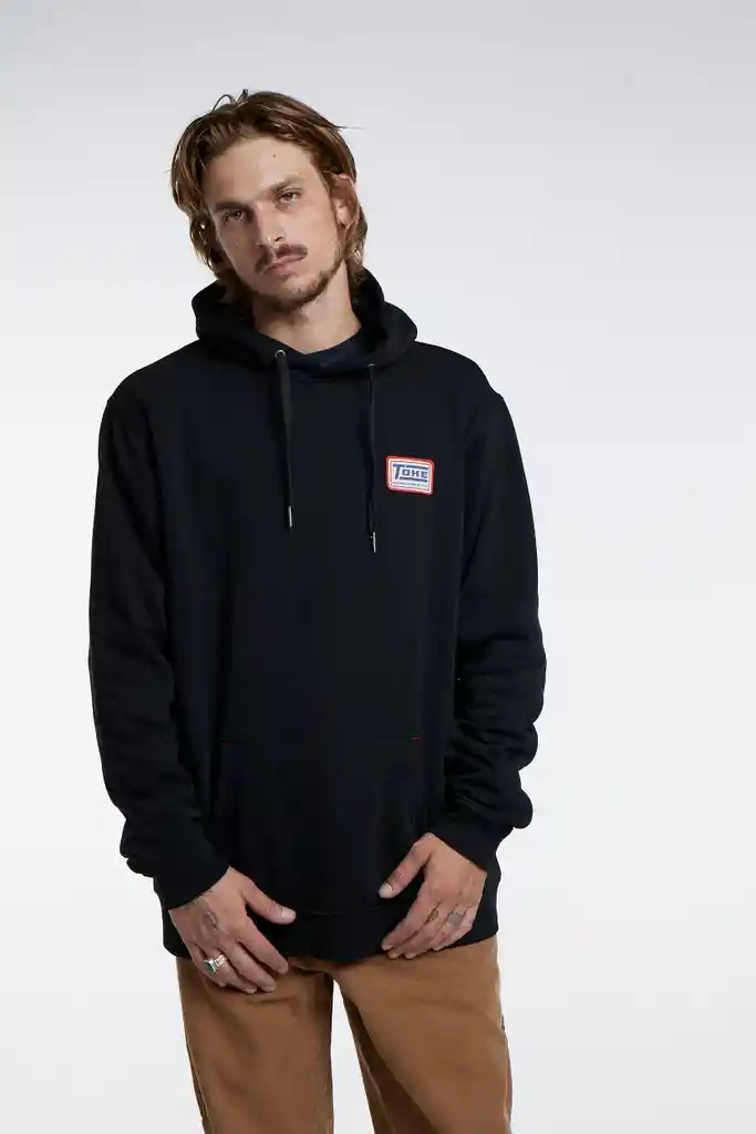 Hoodie Negro Toke Xxl