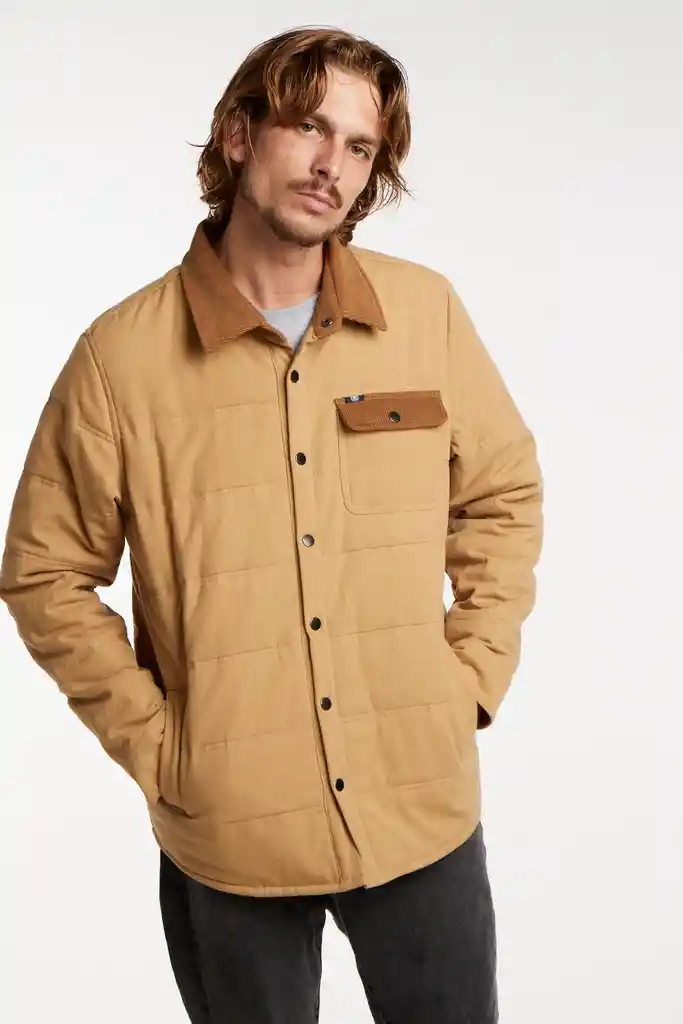 Chaqueta Canvas Beige Toke M