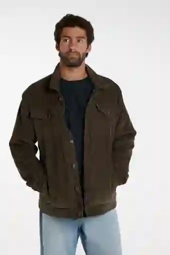 Chaqueta Cotele Verde Toke S