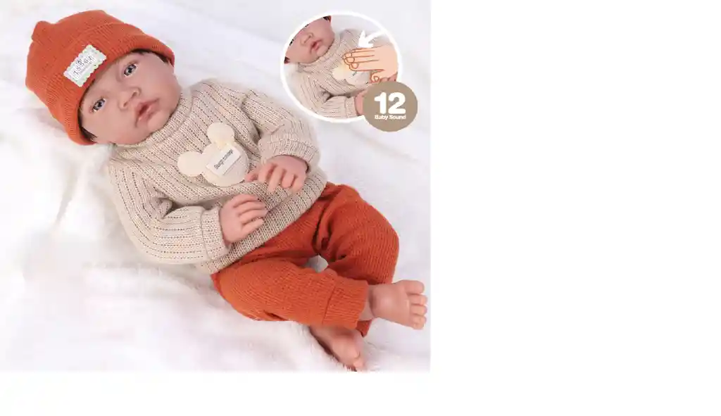 Muñeco Bebe Reborn Julian