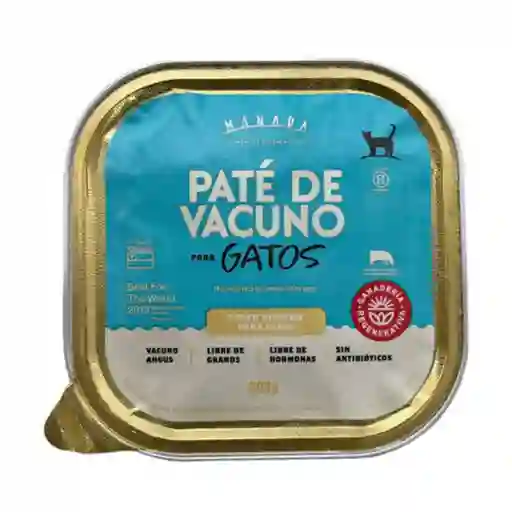 Paté De Vacuno Para Gatos