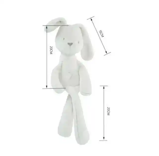 Peluche De Apego Con Diseño De Conejo