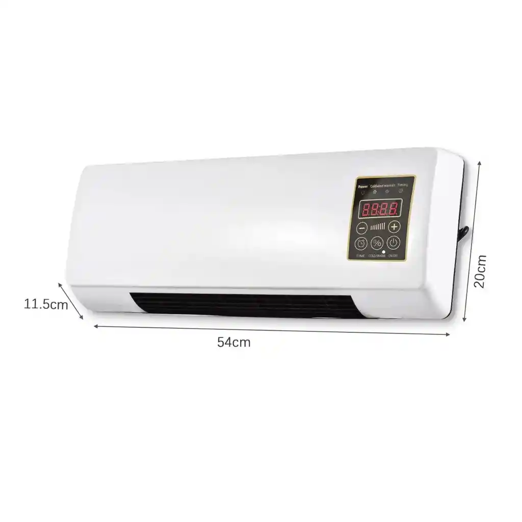 Calentador Calefactor Estufa Pared 2en1 Frío Calor 1500w Irm