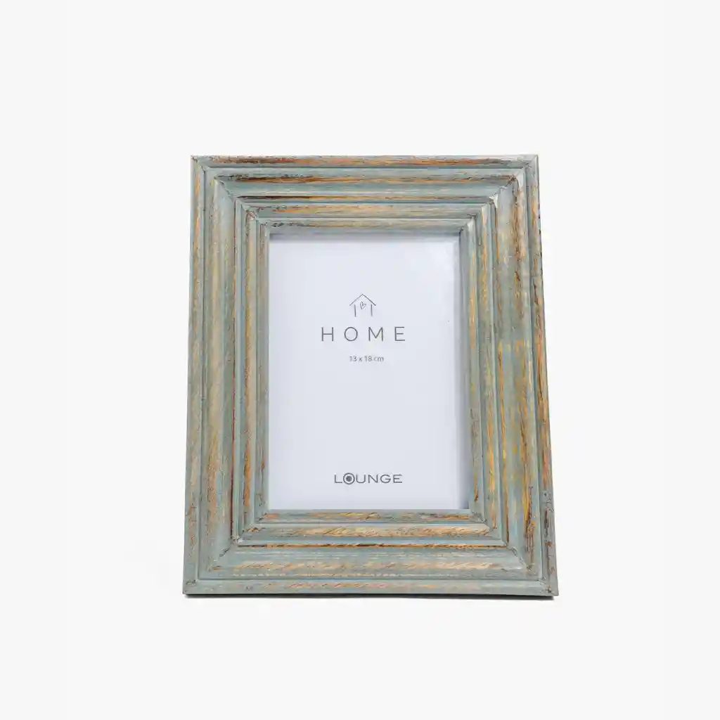 Marco De Fotos Boho 13 X 18 Cm Gris Claro