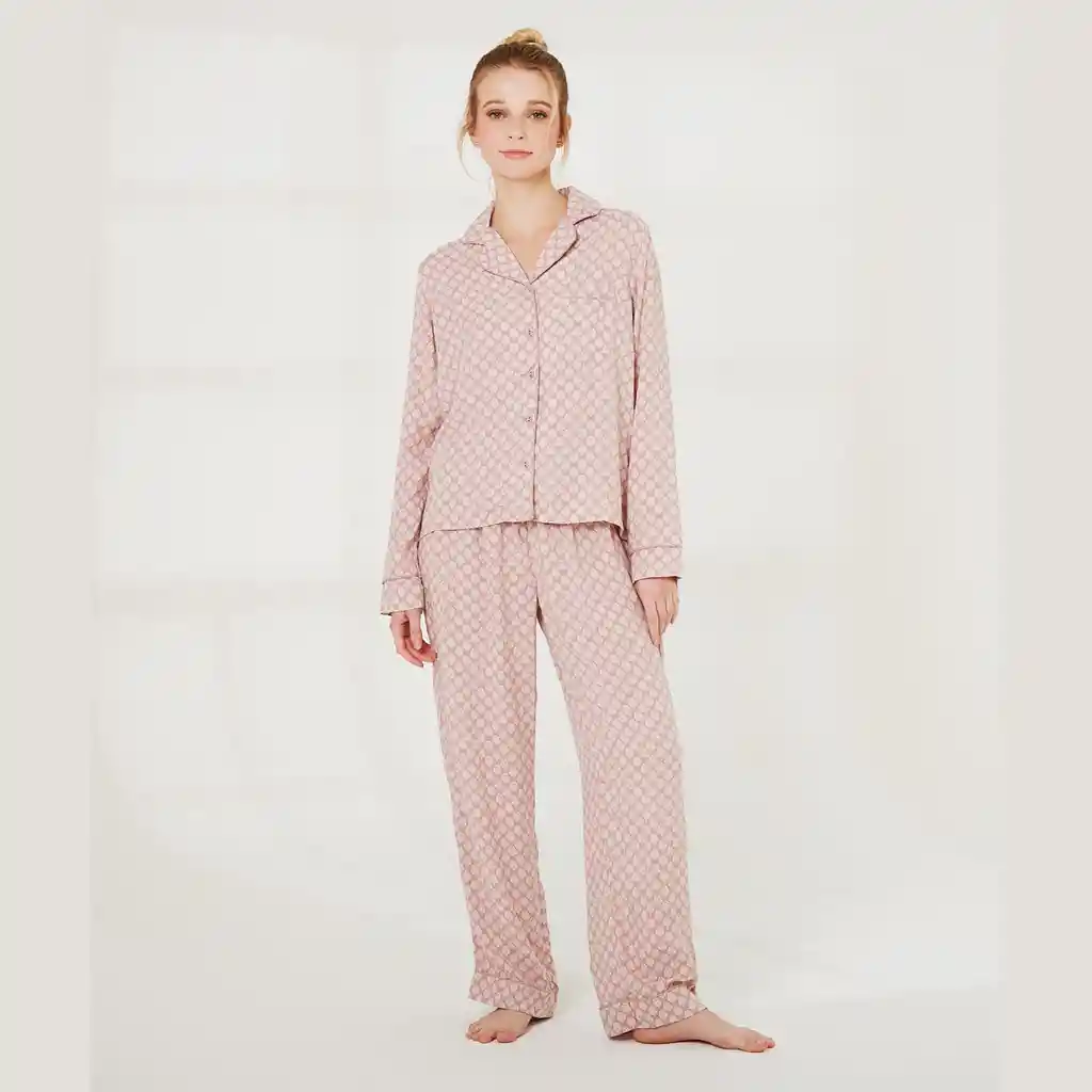 Pijama Dreamy Boho L Rosado