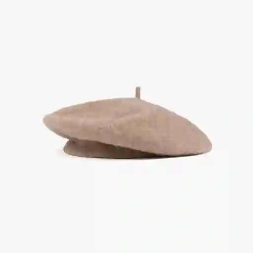 Boina Lana Unicolor Beige