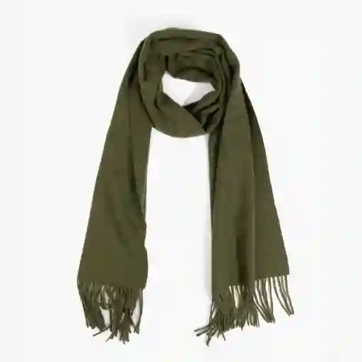 Bufanda Unicolor Soft Verde Musgo