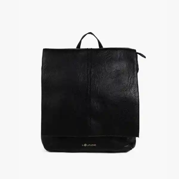 Mochila Diseño Costuras Negro