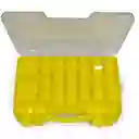 Caja Mosquera Silver Wave 20 Compartimientos Amarilla 500gr 29x19x6cms