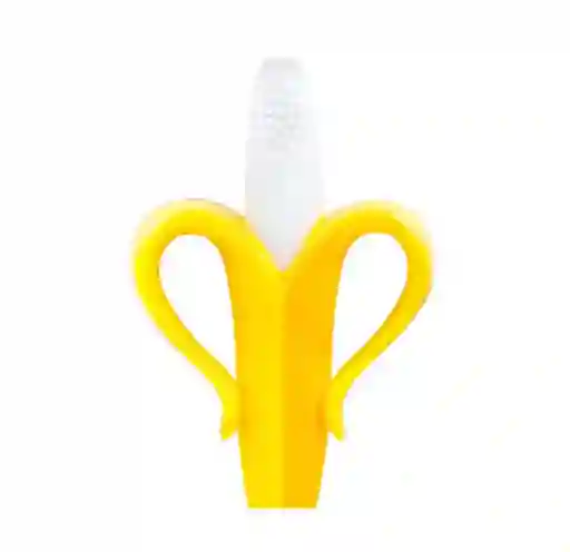 Mordedor Banana De Silicona Para Bebés