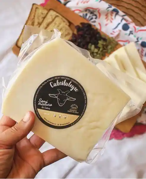 Queso De Cabra Semi Maduro Natural