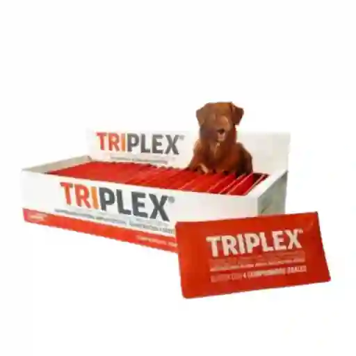 Triplex, Antiparasitario Interno Amplio Espectro, Para Perros (4 Comprimidos)