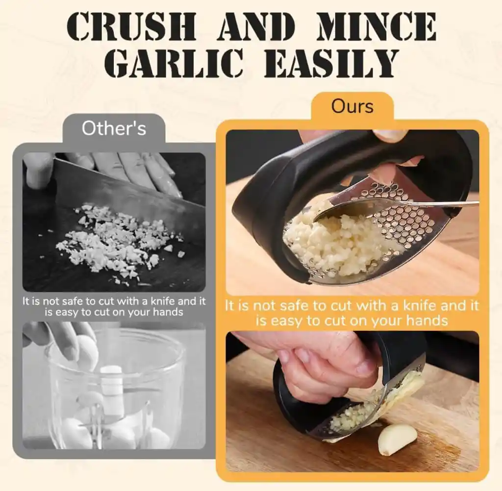 Prensadora De Ajo Acero Inoxidable