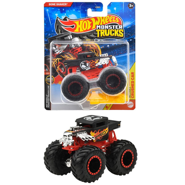 Hot Wheels Camión Monstruo – Bone Shaker - Rappi