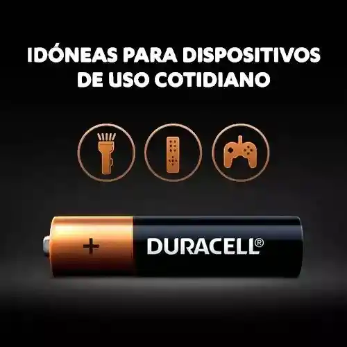 Pack Pilas Aa Duracell 12 Unidades
