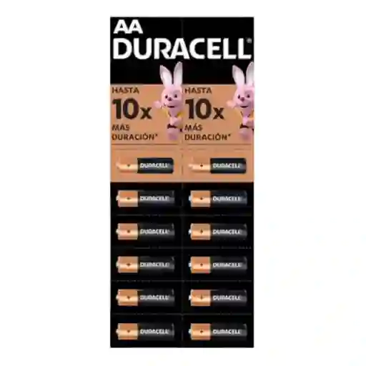 Pack Pilas Aa Duracell 12 Unidades
