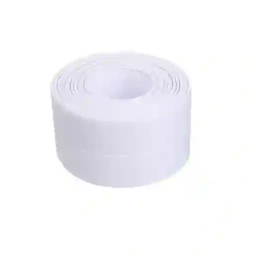 Cinta Sellado Cocina Baño 3.8cm X 3.2m Blanco