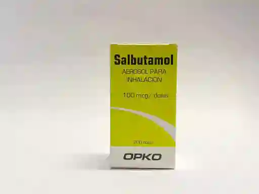 Salbutamol Aerosol Para Inhalación 100 Mcg/dosis